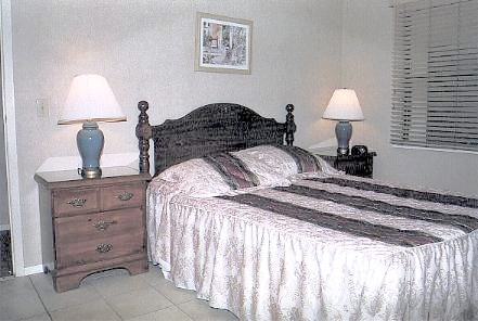 Port Aransas lodging-  First Bedroom